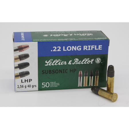 Picture of SELLIER & BELLOT 22Lr SUBSONIC HP 40gr