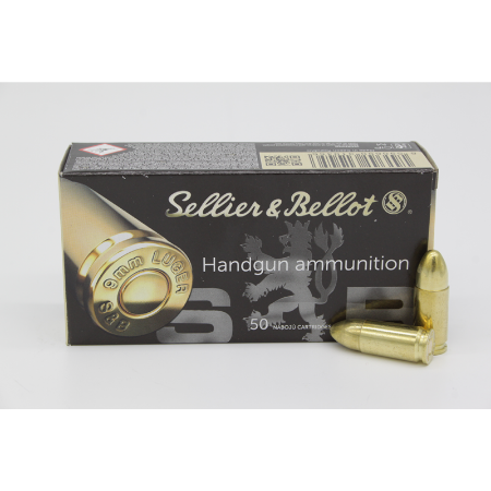 Picture of SELLIER & BELLOT 9MM PARA 115gr FMJ AMMO