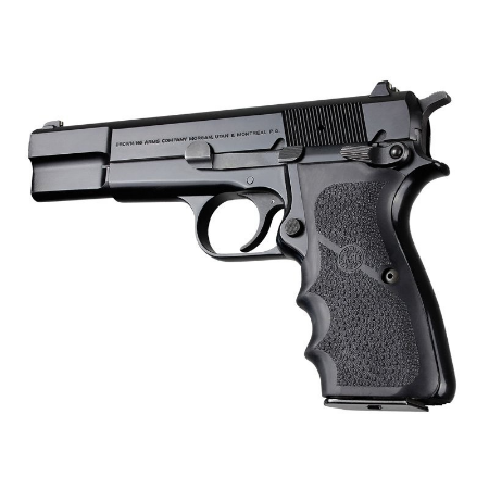Picture of HOGUE GRIP BROWNING HP BLACK RUBBER