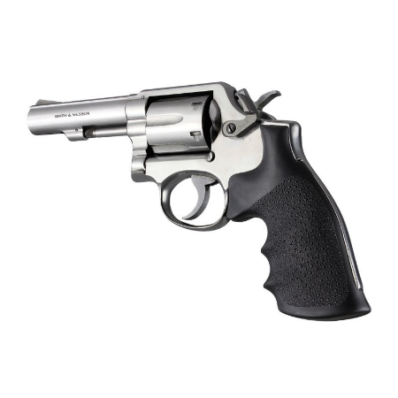 Picture of HOGUE GRIP S&W K&L FRAMES SQUARE BUTT BLACK RUBBER