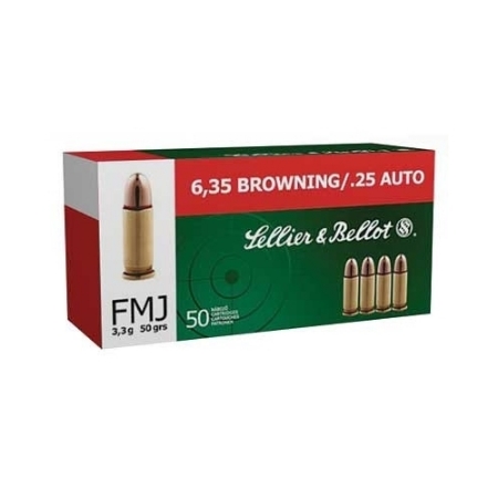 Picture of SELLIER & BELLOT 6.35 - 50gr FMJ AMM0