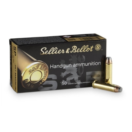 Picture of SELLIER & BELLOT 357MAG.158gr JSP AMMO