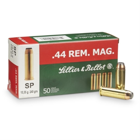 Picture of SELLIER & BELLOT 44 REM/MAG 240gr JSP AMMO