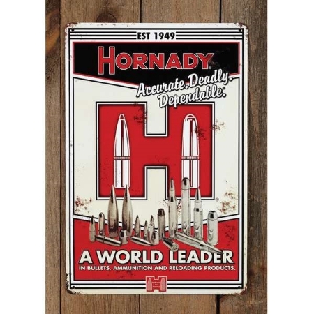 Picture of HORNADY TIN SIGN H