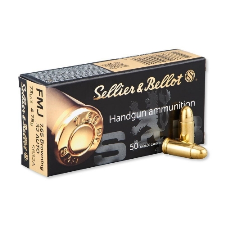 Picture of SELLIER & BELLOT 7.65 - 73gr FMJ AMMO