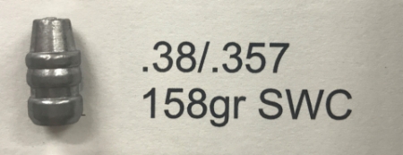 Picture of JOSYD BULLETS 38-158GR LEAD SWC 500s
