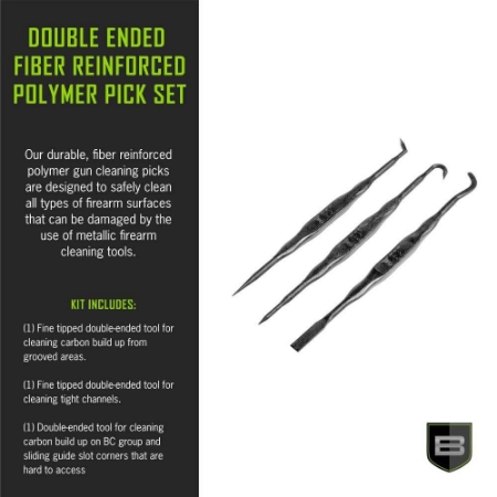 Picture of BREAKTHROUGH DOUBLE END POLYMER PICK 3PK