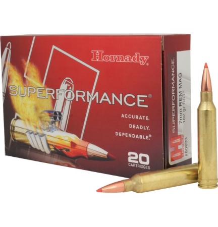Picture of HORNADY 7MM REM/MAG 162GR SST SPF