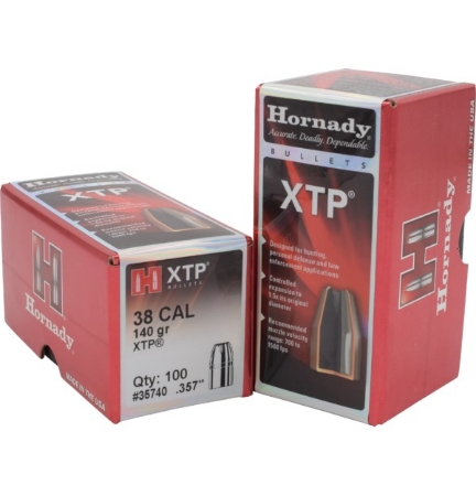 Picture of HORNADY 38-140gr HP XTP (100)