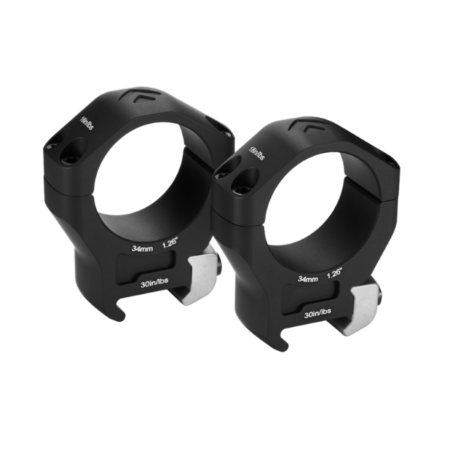 Picture of ARKEN HALO TITANIUM SCOPE RINGS 34MM MED