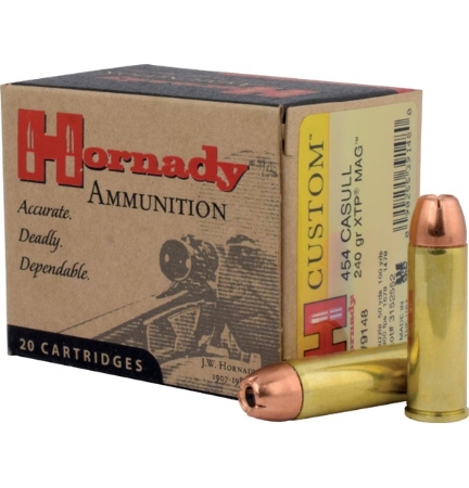Picture of HORNADY 454 CAS.-240GR XTP MAG