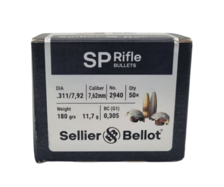 Picture of SELLIER & BELLOT 303-180gr SP BULLETS