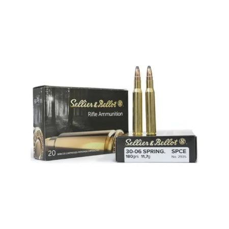 Picture of SELLIER & BELLOT 30-06SPRG -180gr SPCE AMMO
