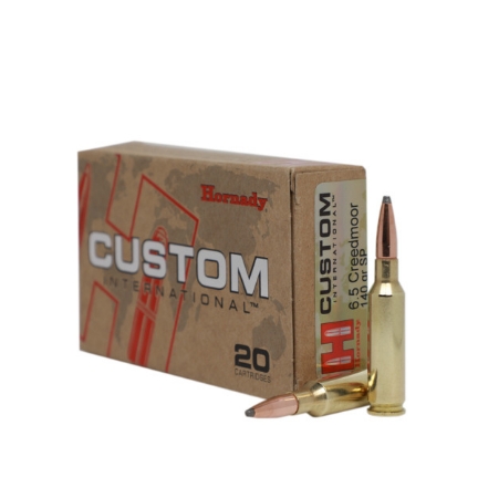 Picture of HORNADY 6.5 CREEDMOOR-140GR SP INTL